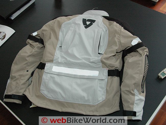 Rev'it Defender GTX Jacket - Rear View