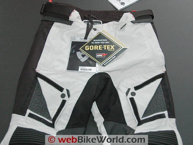 Rev'it Defender GTX Pants - Front Vents and Waist