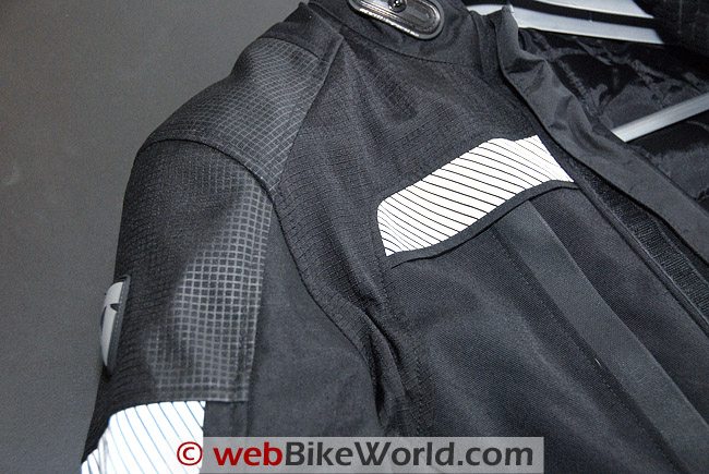 Rev'it Legacy GTX Jacket - Shoulder and Chest Details