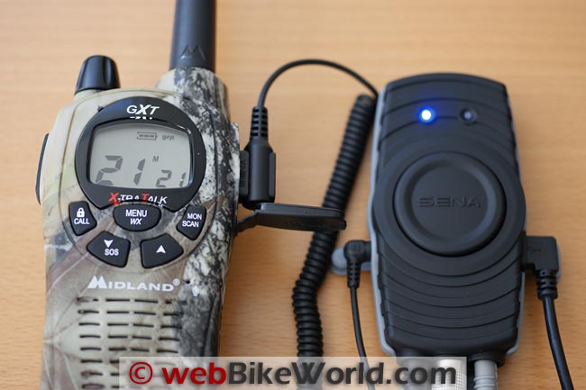 Sena SR10 With Two-Way Radio