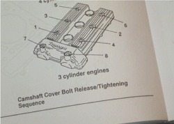 Valve adjusting sequence