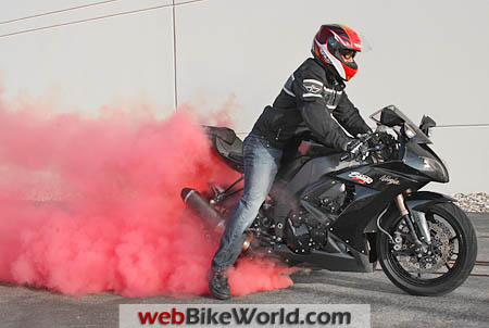 Shinko Smoke Bomb Tires - webBikeWorld