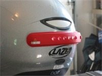 RiderLight Size on Helmet