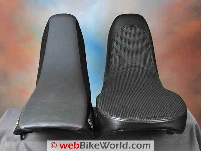 Suzuki DR650 Seat Comparison