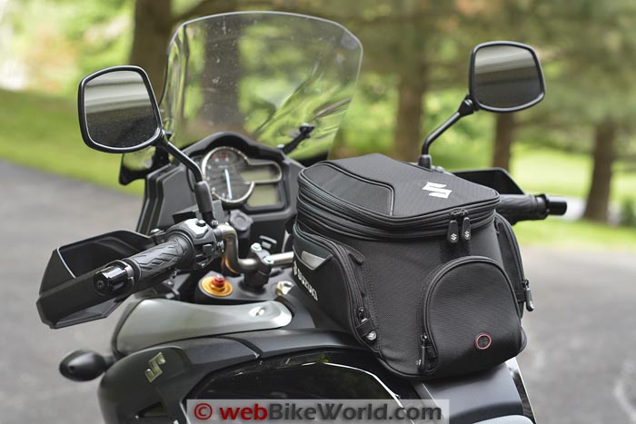 SW Motech Engage EVO Motorcycle Tank Bag & Tank Ring XT Suzuki V-Strom 1000 