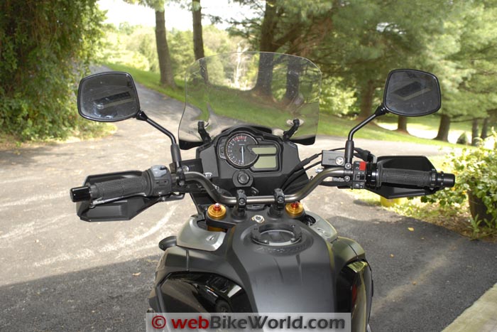 SW-Motech Bar Risers on Suzuki V-Strom 1000 ABS