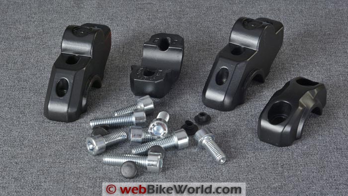 SW-Motech Bar Risers With Hardware