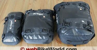 Kriega Drypack Motorcycle Luggage