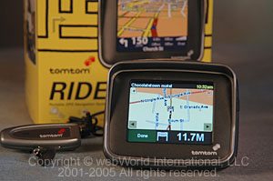 Hertogin Per wasserette TomTom Rider - webBikeWorld