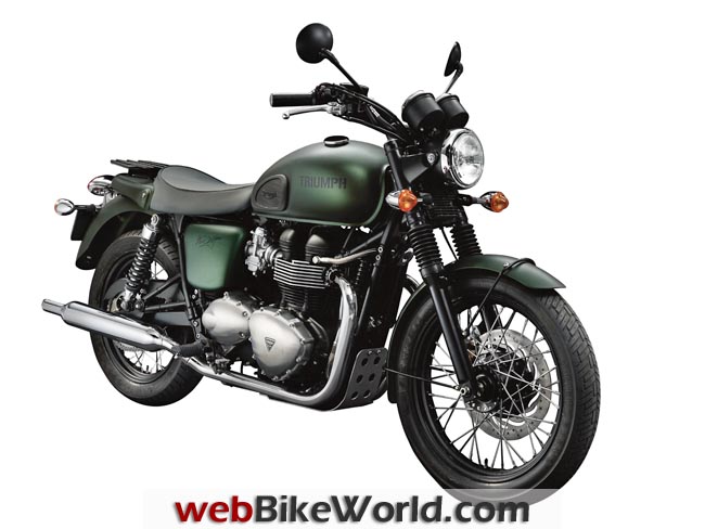 2012 Triumph Steve McQueen Edition Bonneville