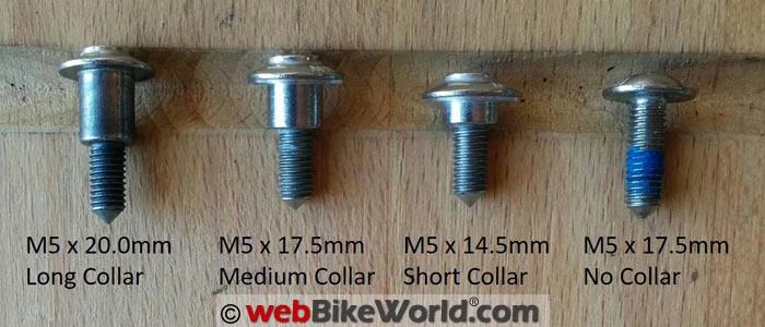 Typical Fasteners Used on the BMW S1000XR