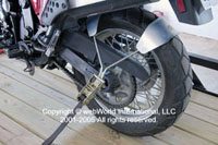 Tyre Down Wheel Holder