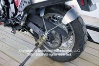 Tyre Down Wheel Holder