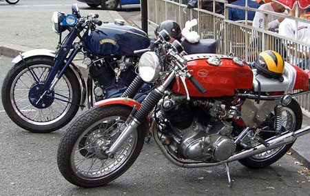 Vincent cafe racers