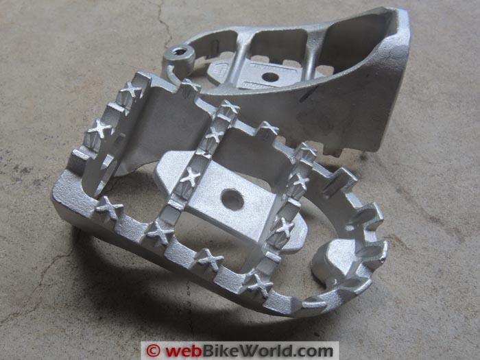 Wide Foot Peg Castings