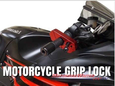 Clever motorcycle throttle and brake lock