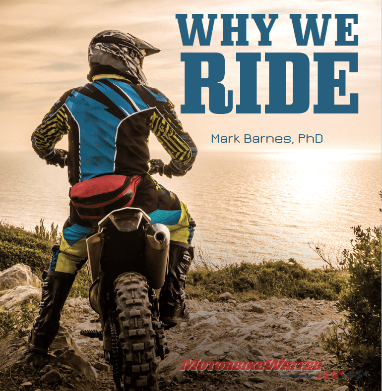 Book Why WE Ride author Mark H. Barnes