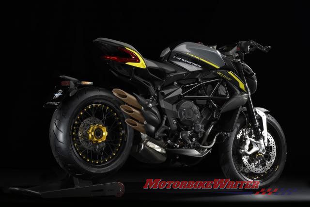 2018 MV Agusta Dragster 800 RR now quieter