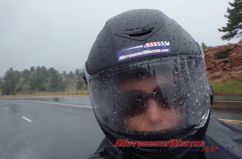 Fogging helmet visor wet rain work visorcat