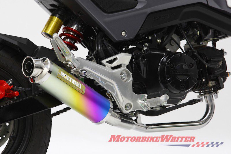 Moriwaki exhaust Honda Grom