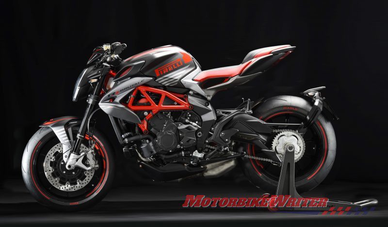 MV Agusta Brutale 800 RR Pirelli now sole supplier to MV Agusta highlight