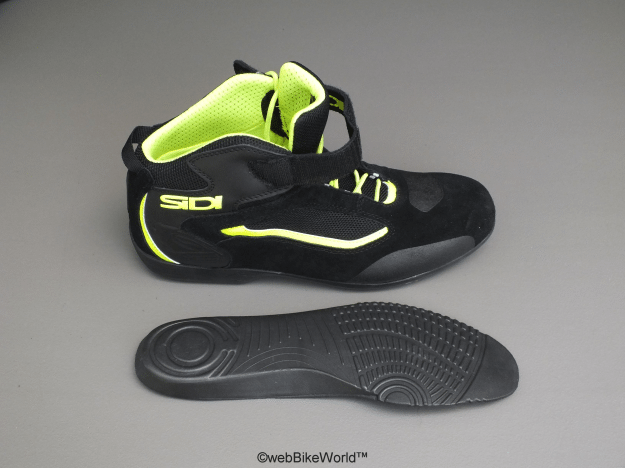 sidi gas motorcycle riding shoe