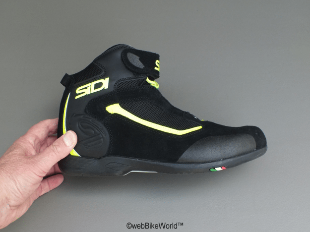 sidi gas motorcycle riding shoe