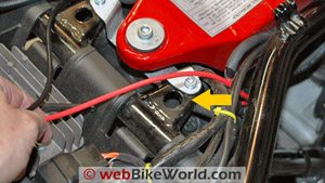 Battery wiring harness