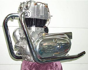 Royal Enfield Interceptor Engine - Left Side