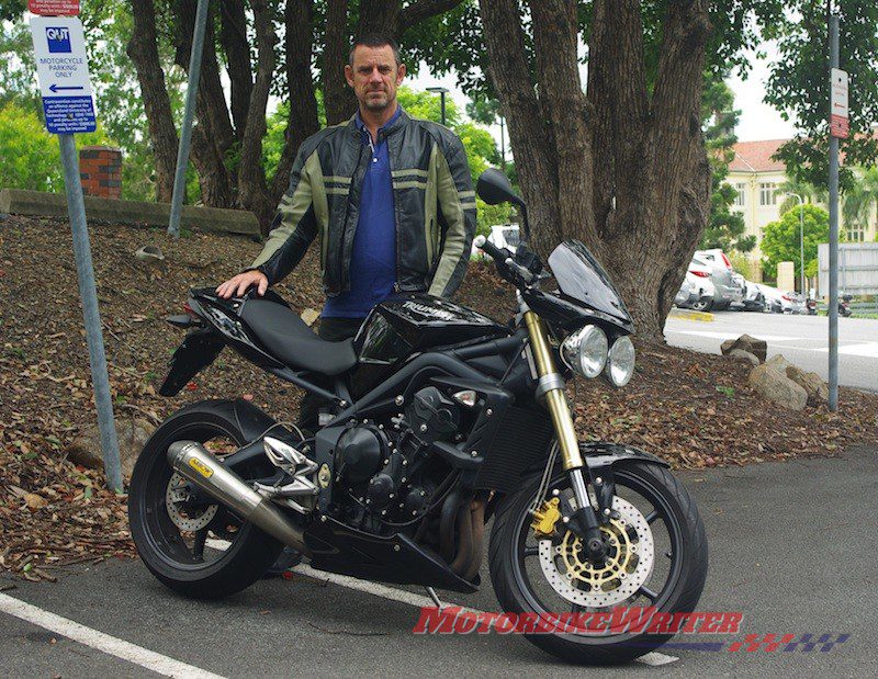 CARRS-Q QUT researcher dr Ross Blackman Motorbike online survey novice riders