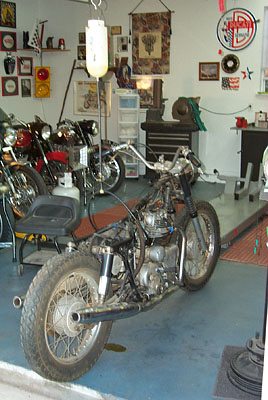 Royal Enfield Interceptor Test Stand