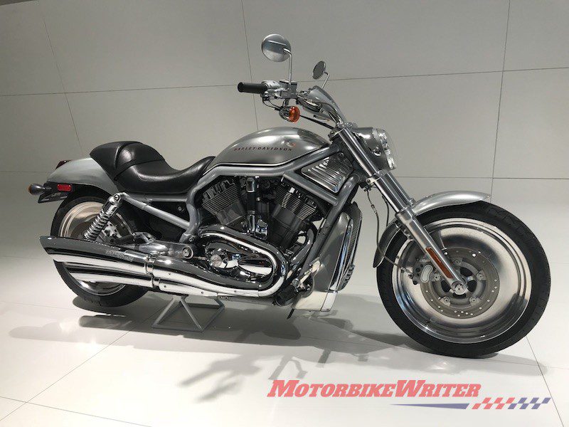 2002 Harley-Davidson V-Rod developed with Porsche events predictions