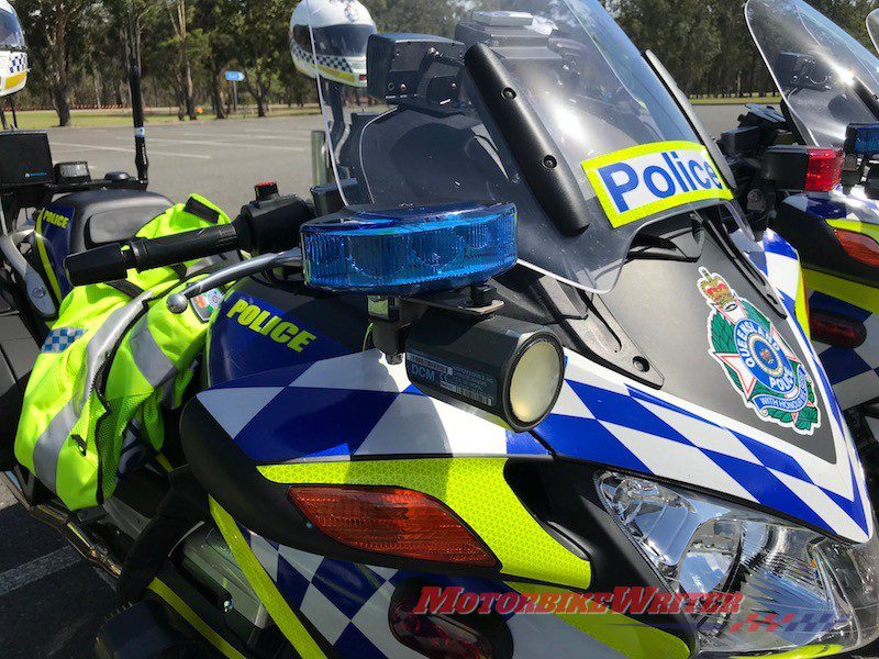 DayGlo Queensland Police path car