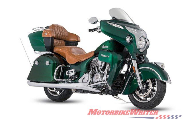 Indian Roadmaster candy greeny