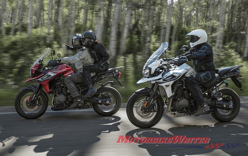 2018 Triumph Tiger 1200 XRt and XCx