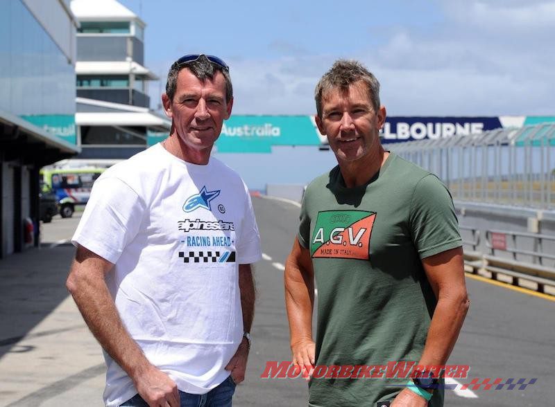 Troy Corser & Troy Bayliss 001. Image Russell Colvin troys