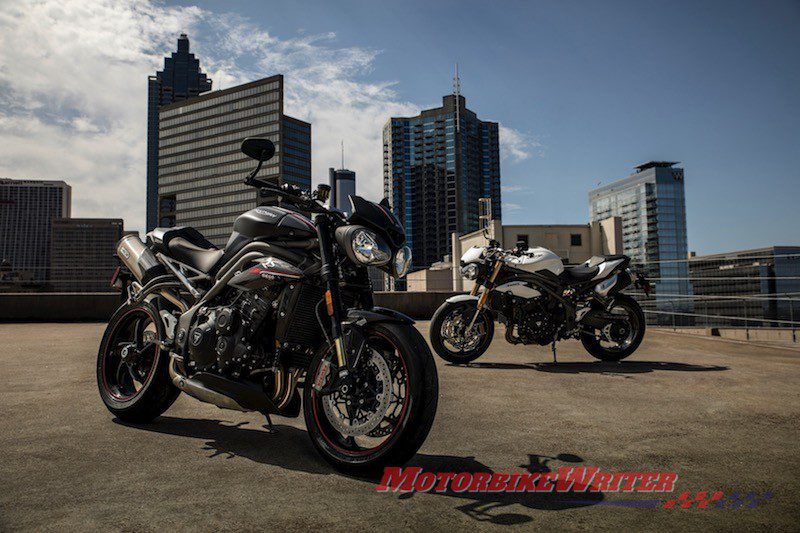 2018 Triumph Speed Triple RS and S