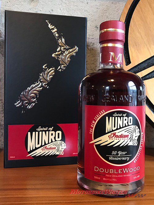 whisky to honour Burt Munro record