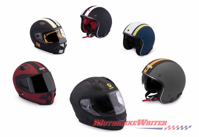 Quin helmets integrated Bluetooth communications