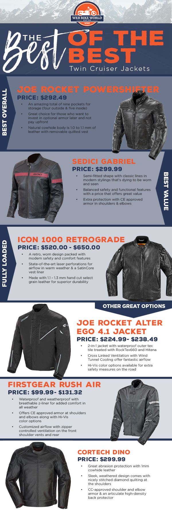 summer cruiser motorcycle jacket