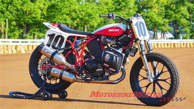 Ducati flat track (photo AFT)