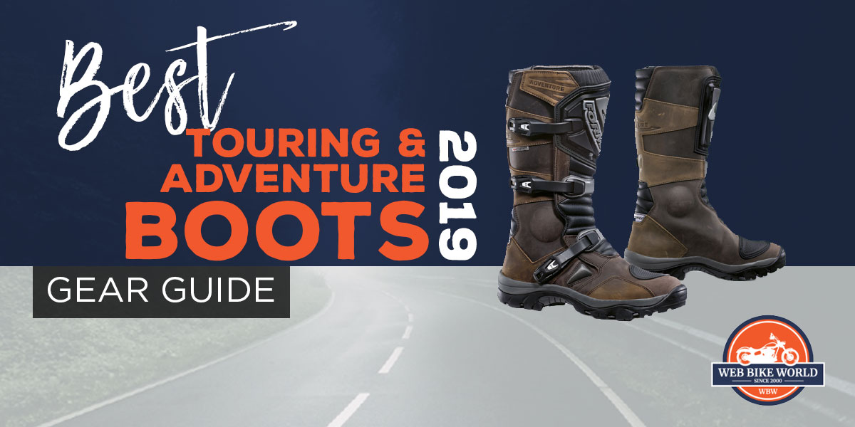 best motorcycle touring boots 2019