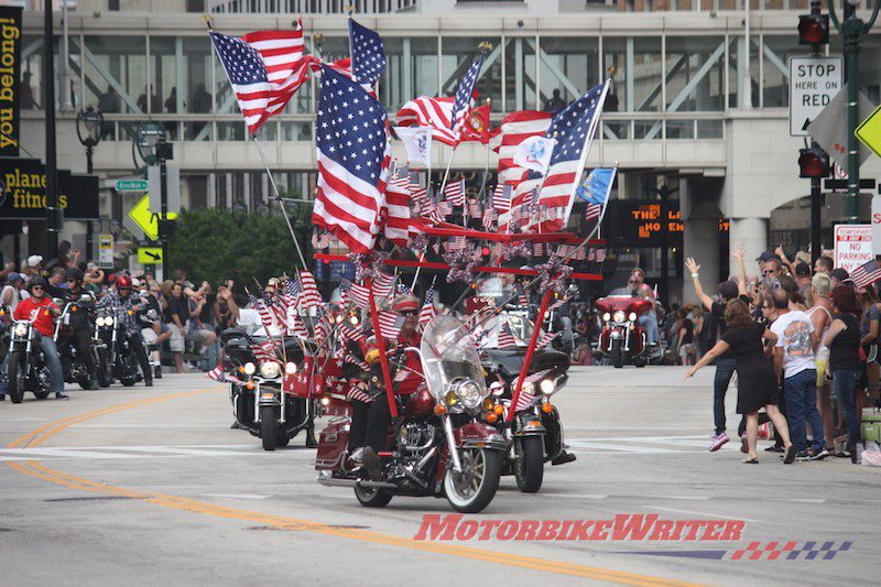 Harley-Davidson 115th anniversary 110th 105th celebrations