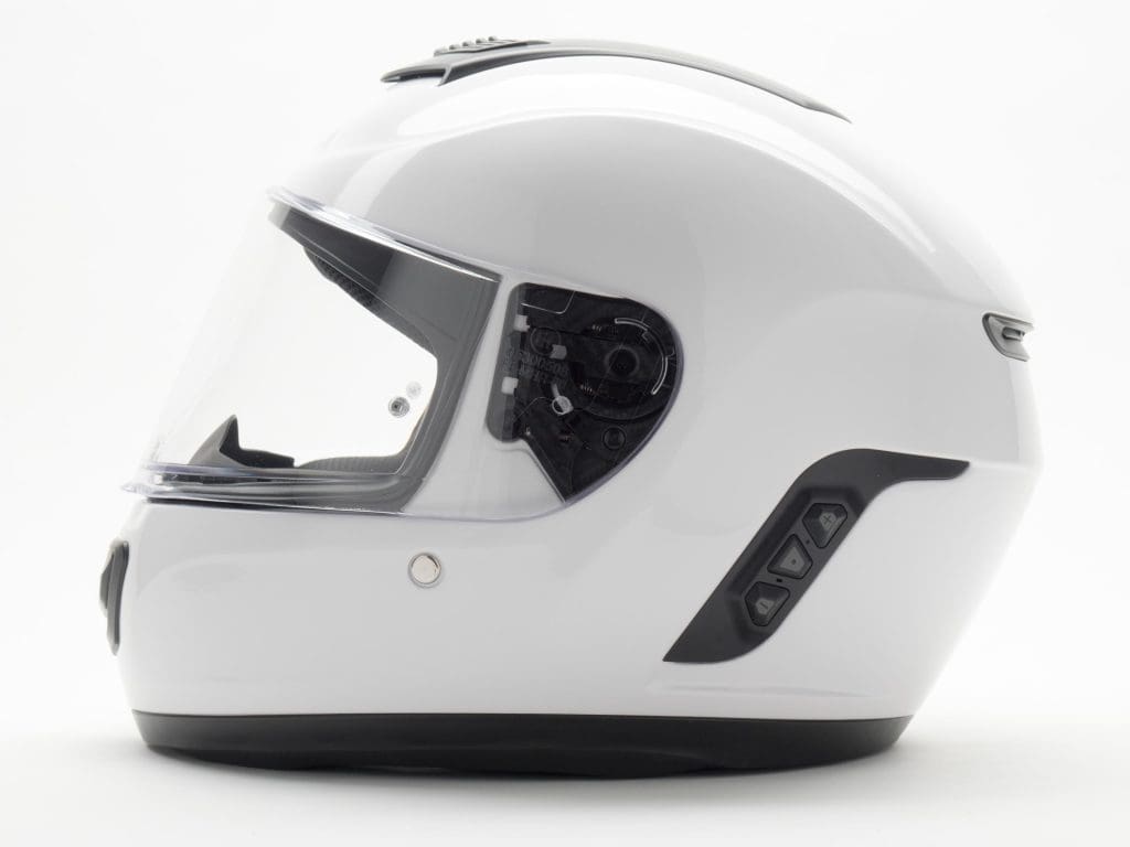 ALT: Sena Momentum Helmet Side View Left Side