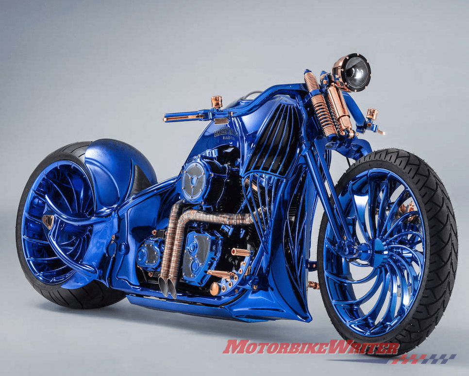 Bucherer Blue Edition Harley-Davidson bling