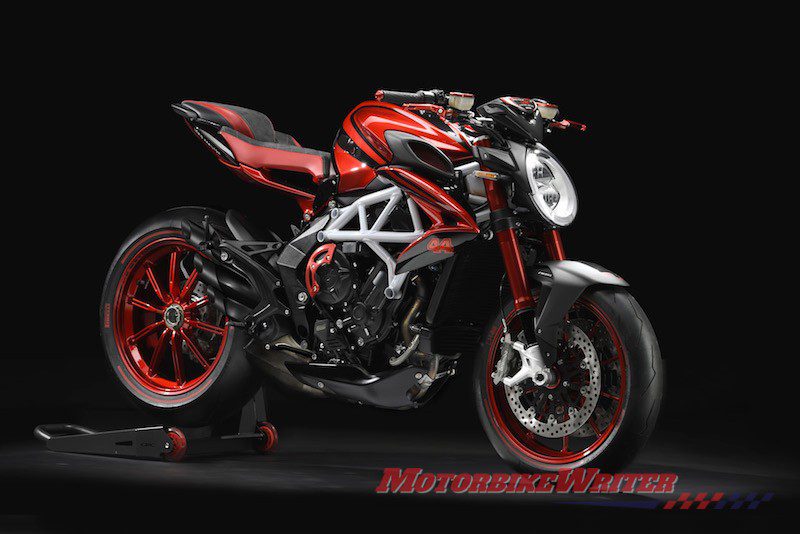 MV Agusta Brutale 800 RR LH44 third Lewis Hamilton limited-edition model flash sale