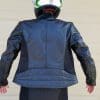 REV’IT Clare Ladies Jacket As Shown On Model Worn Full Back View Unzipped