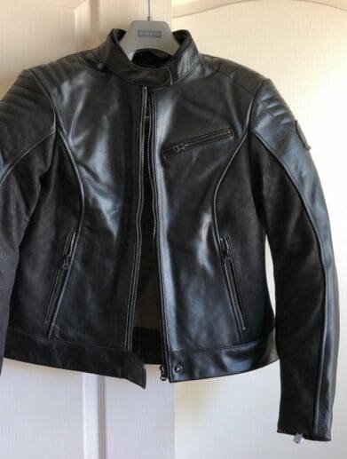 REV’IT Clare Ladies Jacket Full Frontal View Displayed on Hanger