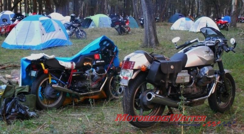 25th Ruptured Budgie Rally organised by the Moto Guzzi Club of Queensland