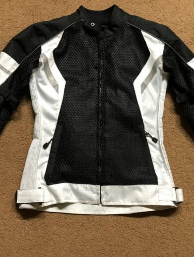 Motonation Metralla Ladies Vented Textile Jacket Full Front View